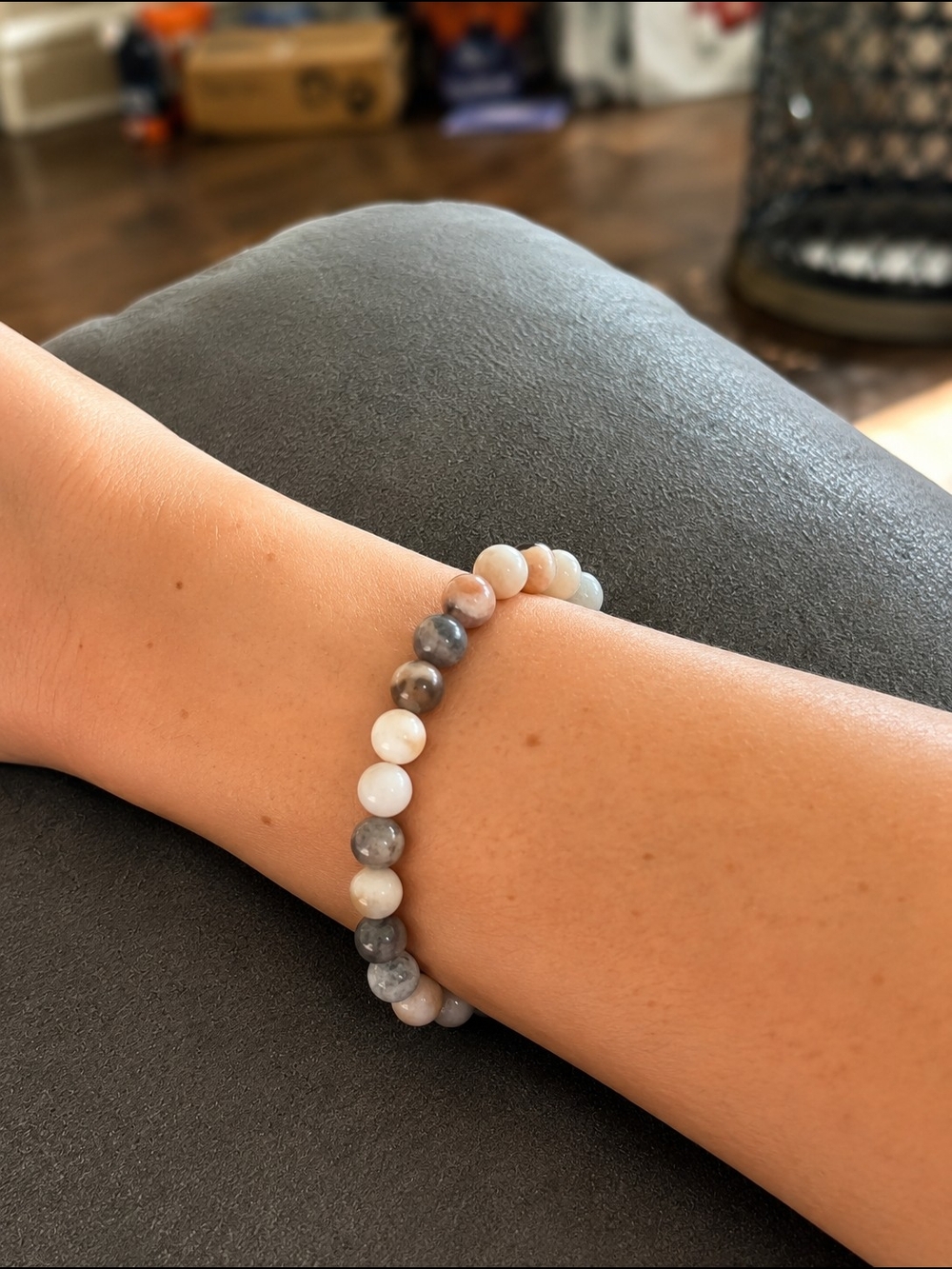 Moonstone Mist Elastic Bracelet